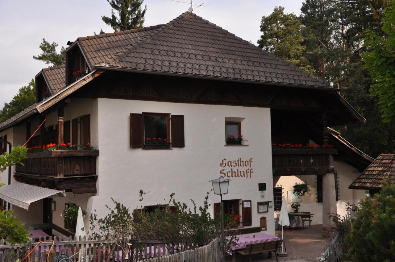 Pensjonat Gasthof Schluff Soprabolzano Zewnętrze zdjęcie